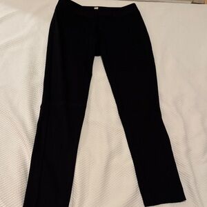 Ecru black stretch pant